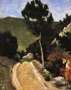 Paul Cezanne road Provence France oil painting artist